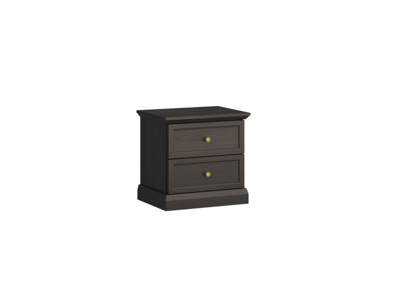 STOLIK NOCNY JADEIT CZARNY GRAFIT 51×52